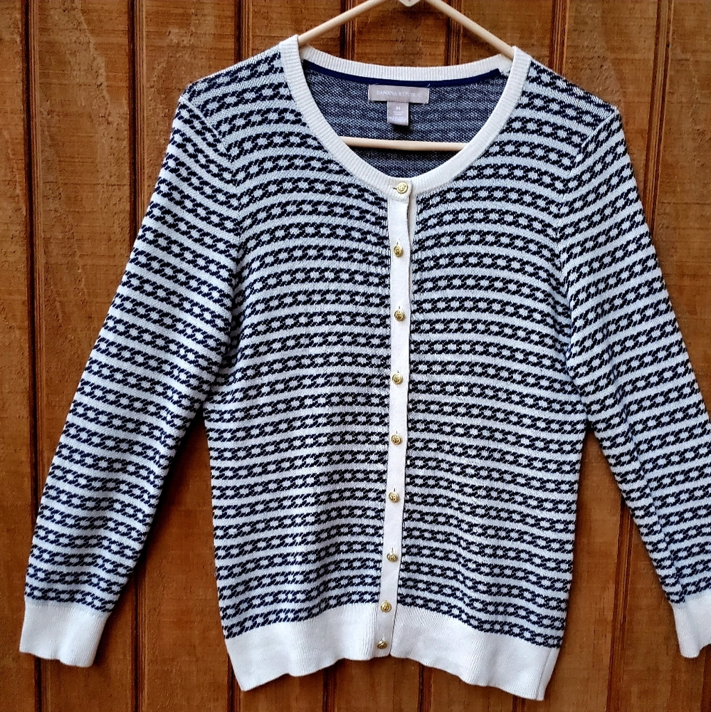 Banana Republic button down sweater. Size M